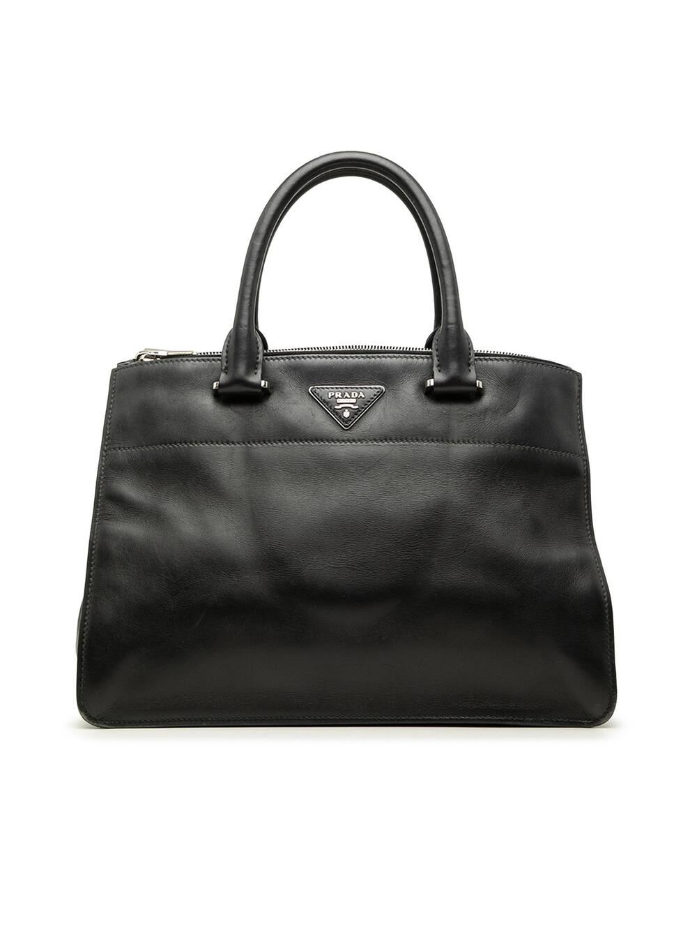 Prada City Calf Twin Pocket Satchel #346354P77B